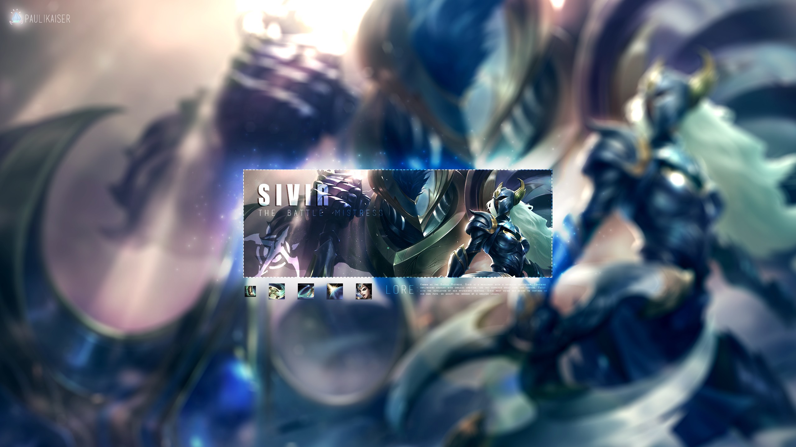 Warden Sivir & Nautilus By Paulikaiser Hd Wallpaper - Warden Nautilus - HD Wallpaper 