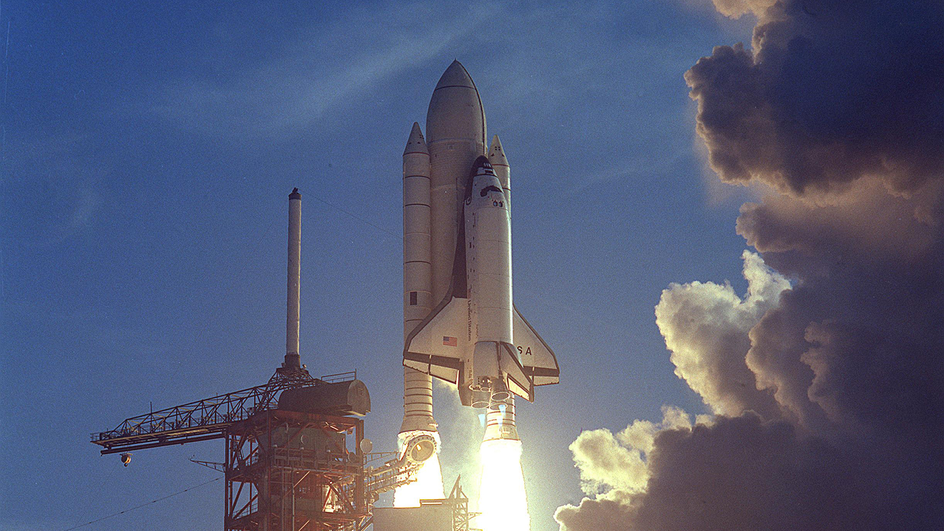 Space Shuttle Sts 1 - HD Wallpaper 