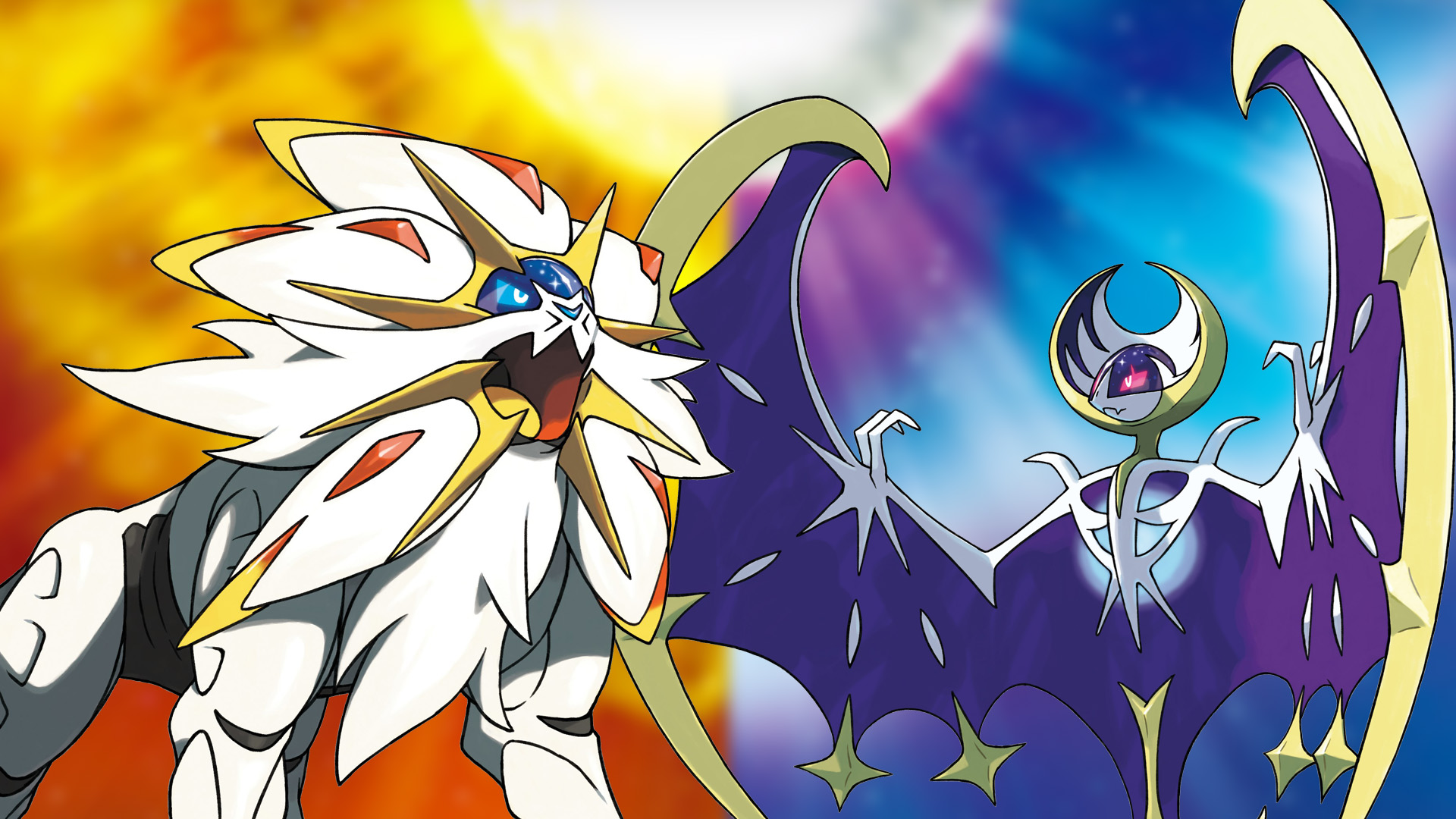 Pokemon Sun And Moon Legendary Pokemons - HD Wallpaper 