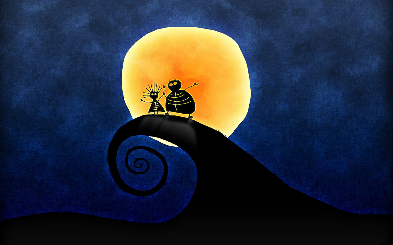 Vladstudio Free Desktop Wallpaper - Jack And Sally Wallpapers Hd - HD Wallpaper 