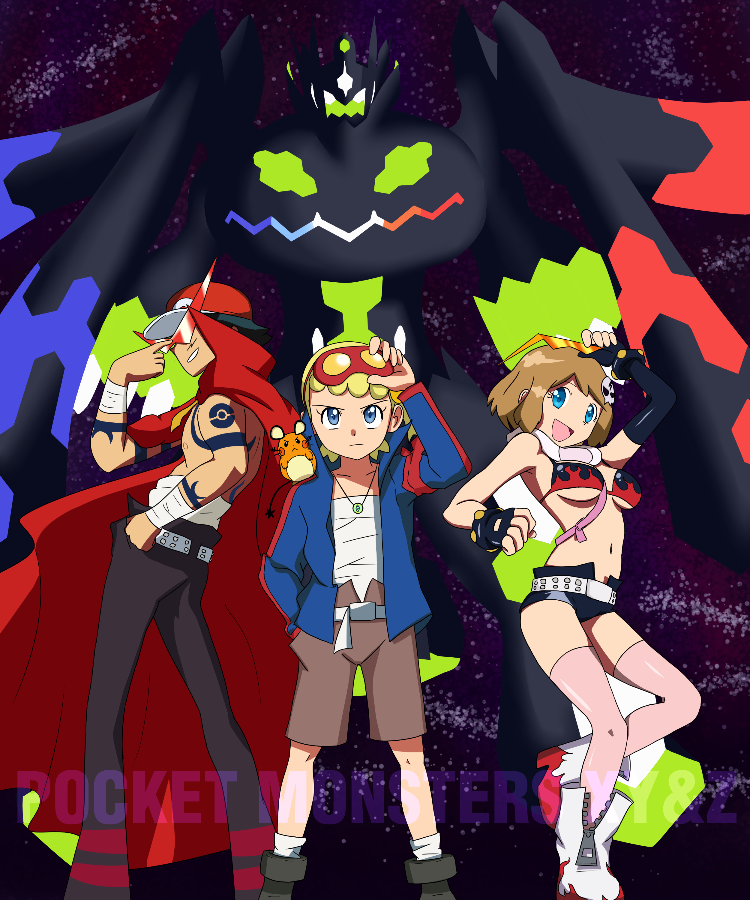 Pokémon Diamond And Pearl Pokémon X And Y Ash Ketchum - Cartoon - HD Wallpaper 