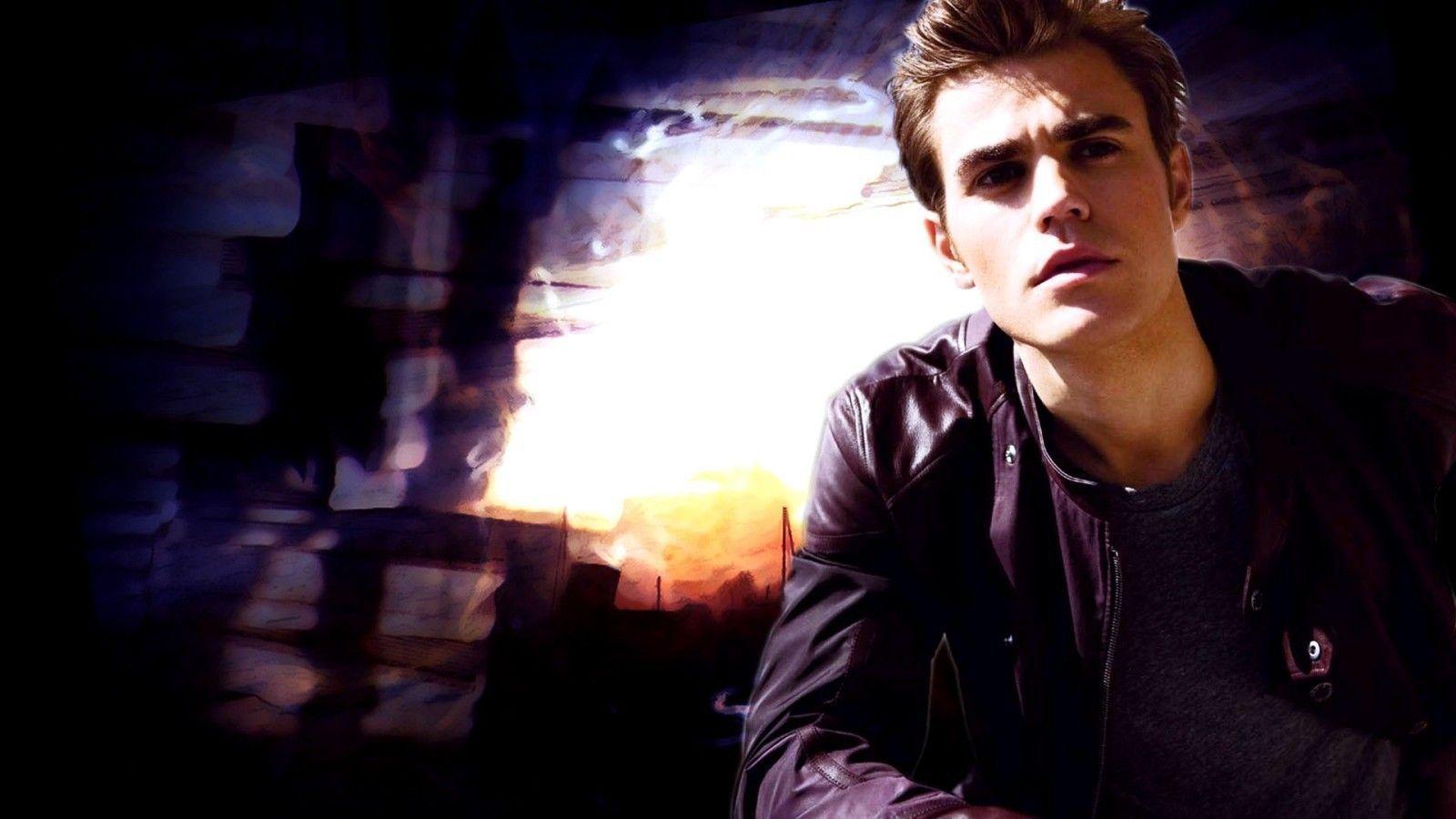 Paul Wesley Stefan Salvatore Wallpaper Iphone - HD Wallpaper 