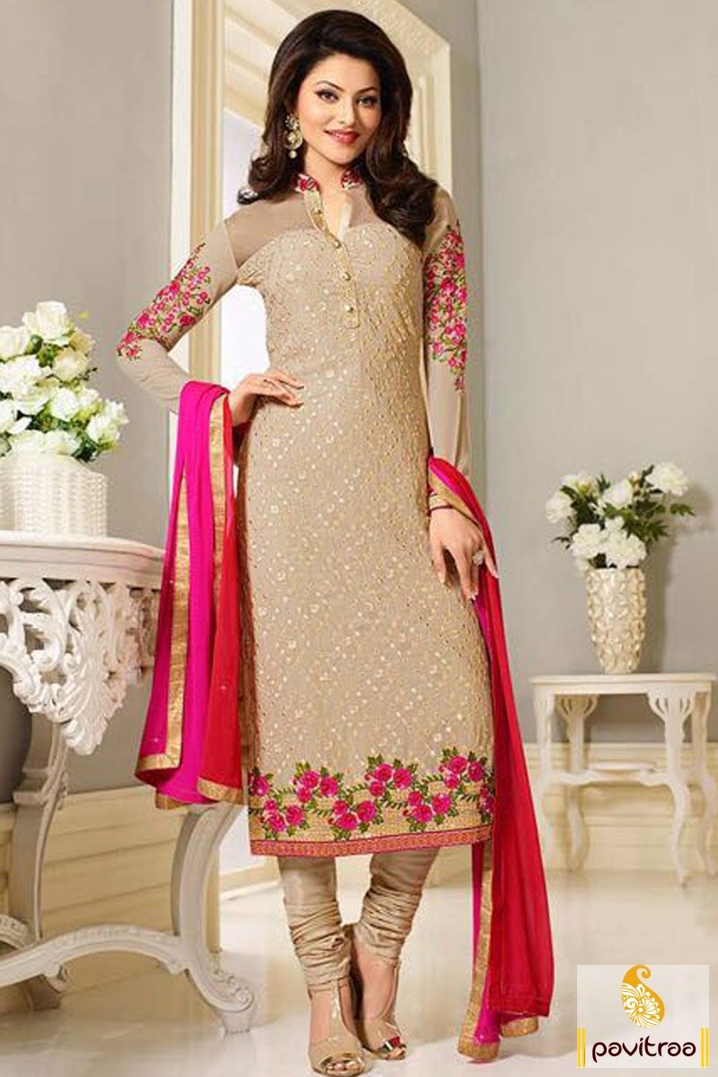 Bollywood Designer Suits Images - Churidar Salwar Suit Design - HD Wallpaper 