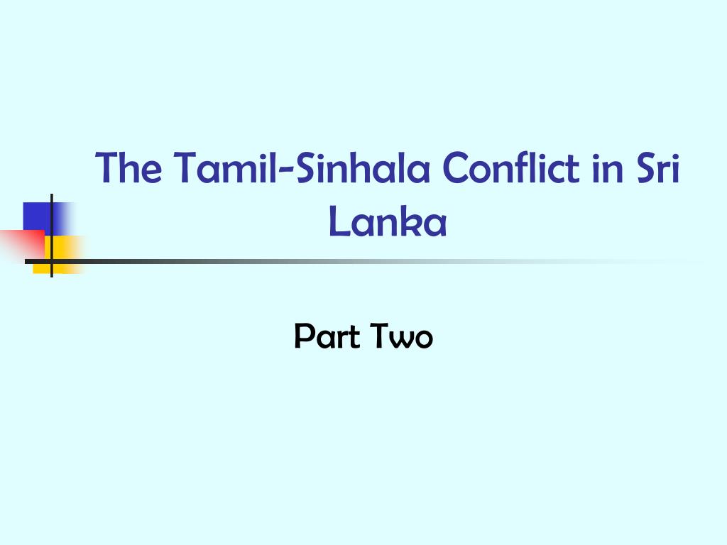 The Tamil Sinhala Conflict In Sri Lanka L - Sinergi - HD Wallpaper 