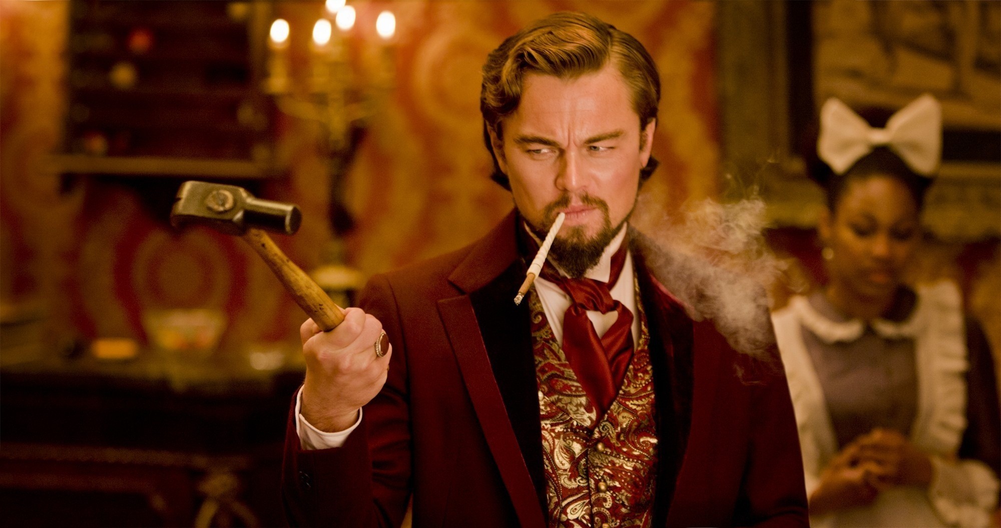 Leonardo Dicaprio Smoke Cigarate - Robin Hood 2018 Leonardo Dicaprio Cameo - HD Wallpaper 