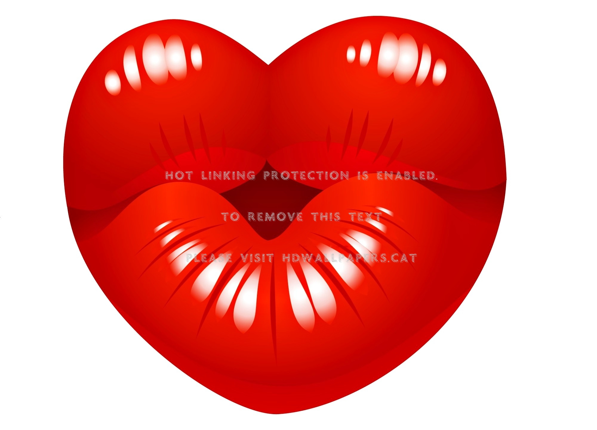 Kiss Christmas White Mouth Abstract Lips - Bouch A Bouch Gif - HD Wallpaper 