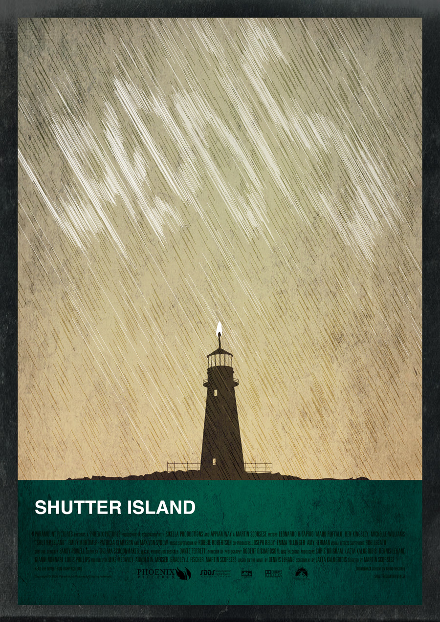 Shutter Island Minimalist Poster - HD Wallpaper 