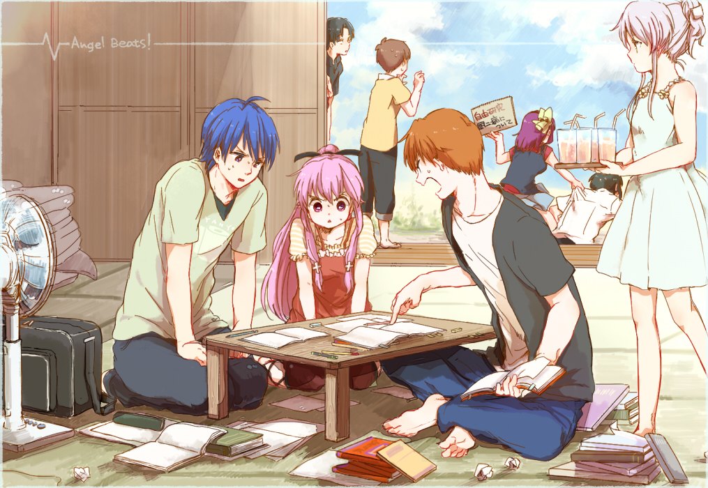 Angel Beats Otonashi And Hinata - HD Wallpaper 