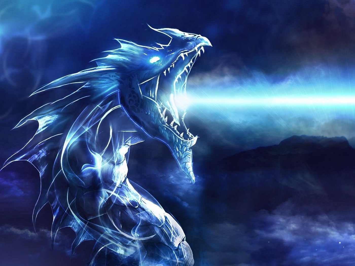 Wallpaper Dragon, Mouth, Night, Light - Dragon Background For Phone - HD Wallpaper 
