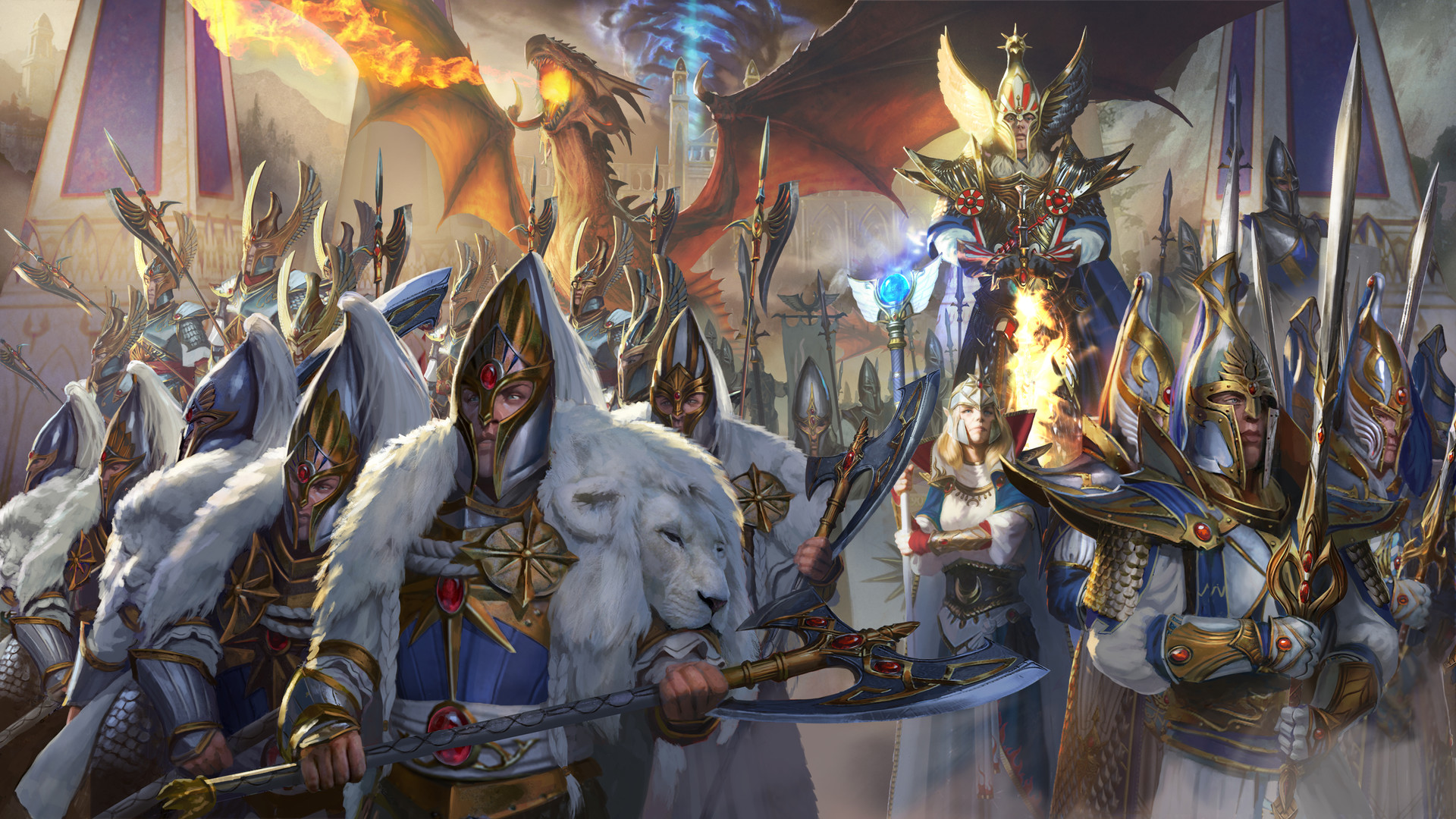 Total War Warhammer 2 High Elves - HD Wallpaper 