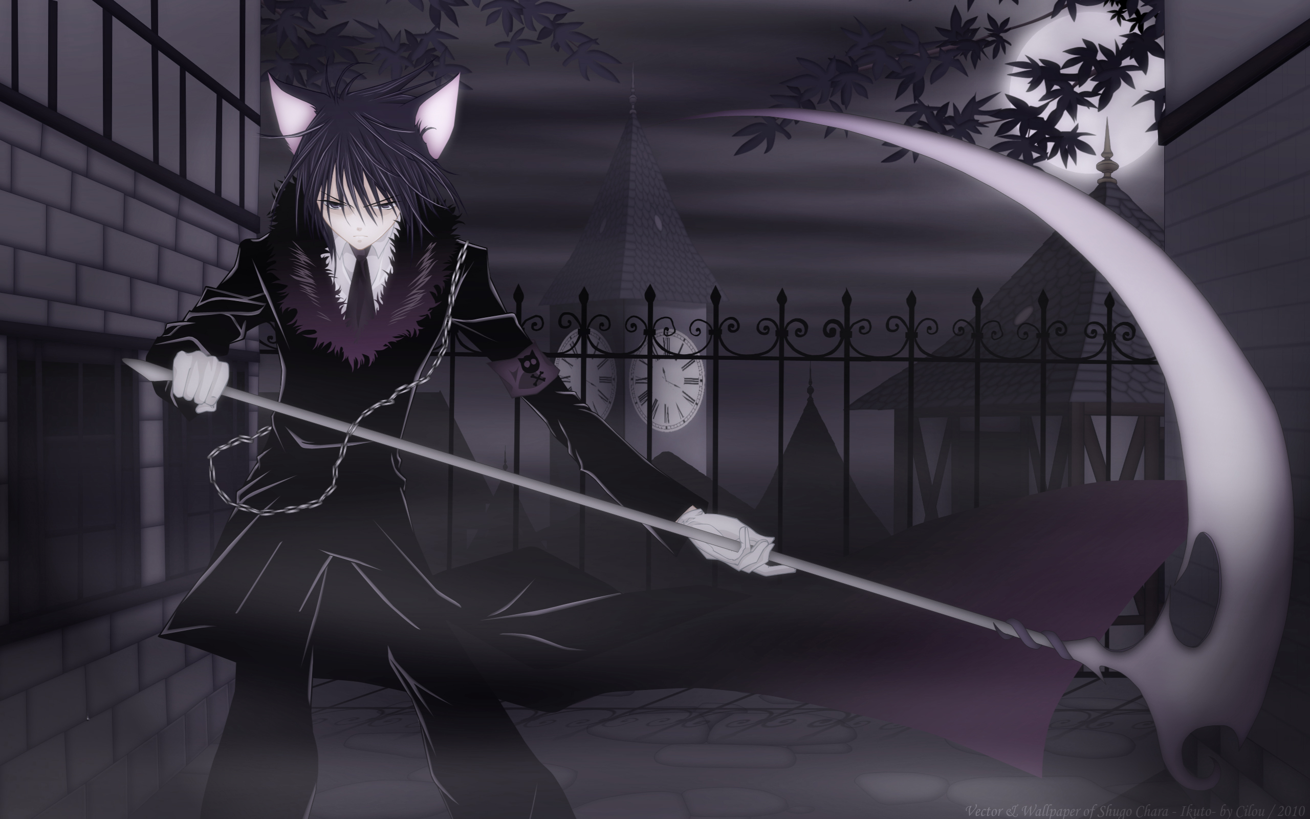 Peach-pit, Satelight, Shugo Chara, Ikuto Tsukiyomi - HD Wallpaper 