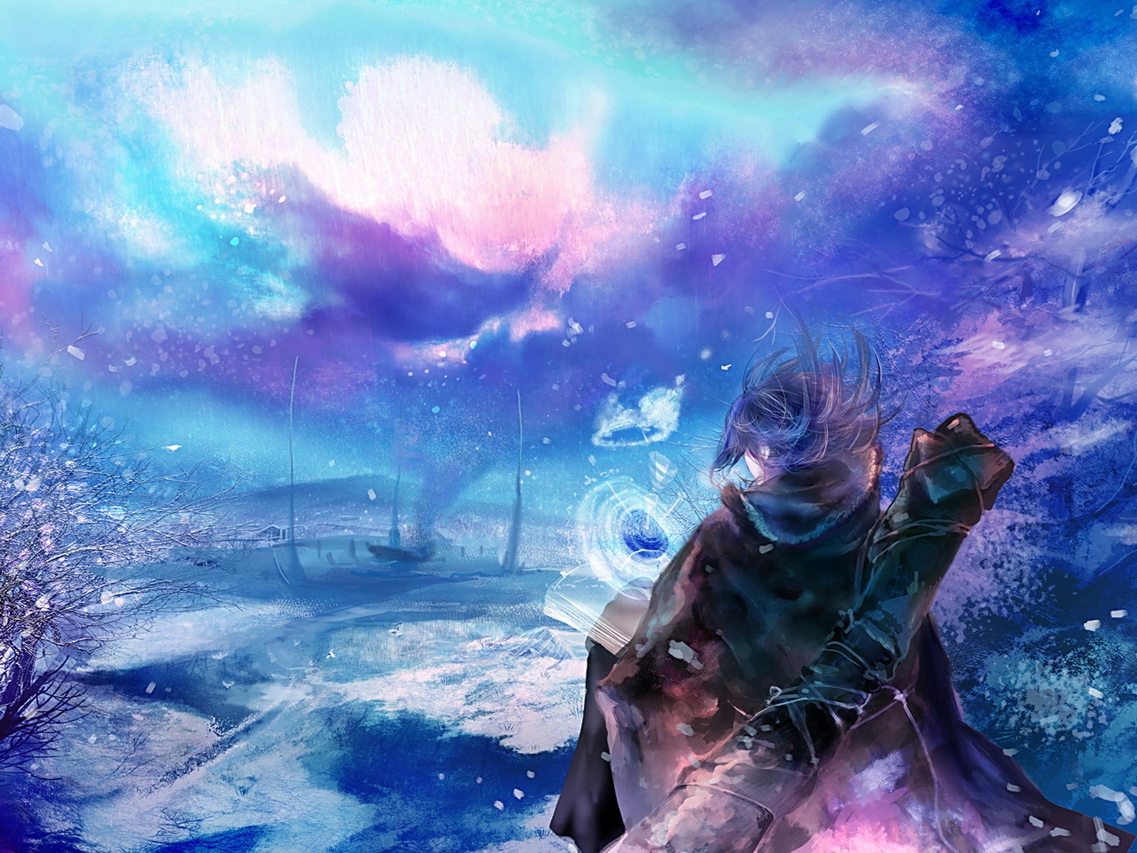 Cool Magical Fantasy Anime - HD Wallpaper 