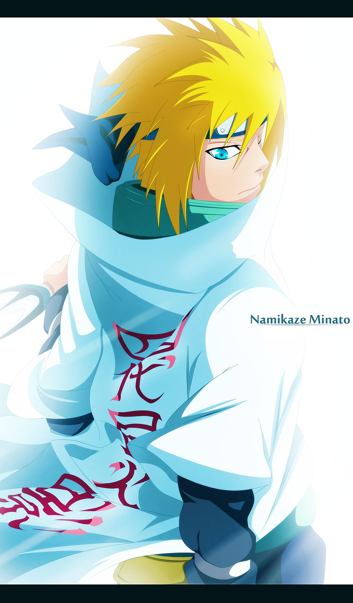 Namikaze Minato Illustration, Anime, Naruto Shippuuden, - Minato Namikaze - HD Wallpaper 