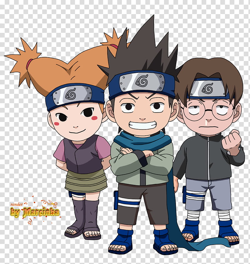 Chibi Konohamaru Ninja Squad, Naruto Characters Transparent - Chibi Naruto Characters - HD Wallpaper 