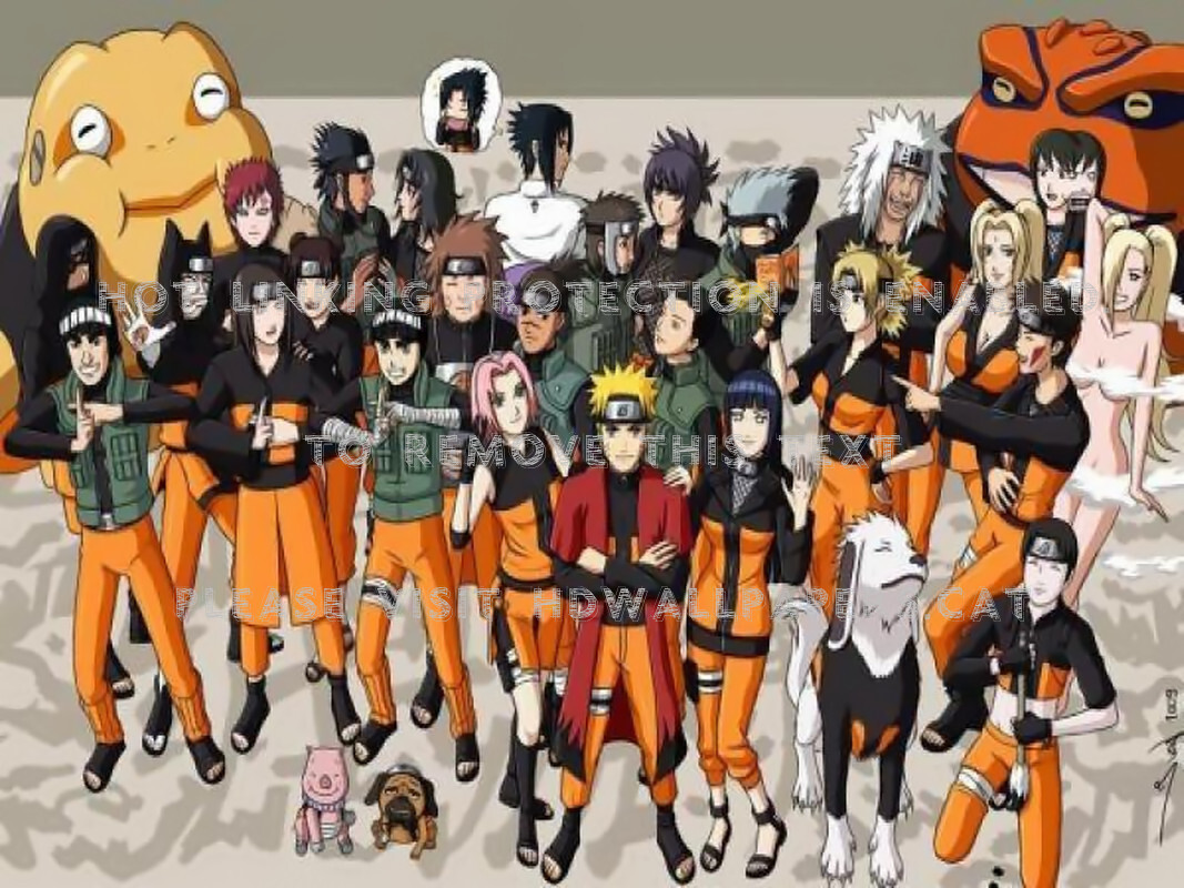 Everyone Pays Tribute To Naruto Kankuro Sai - Naruto And His Friends - HD Wallpaper 