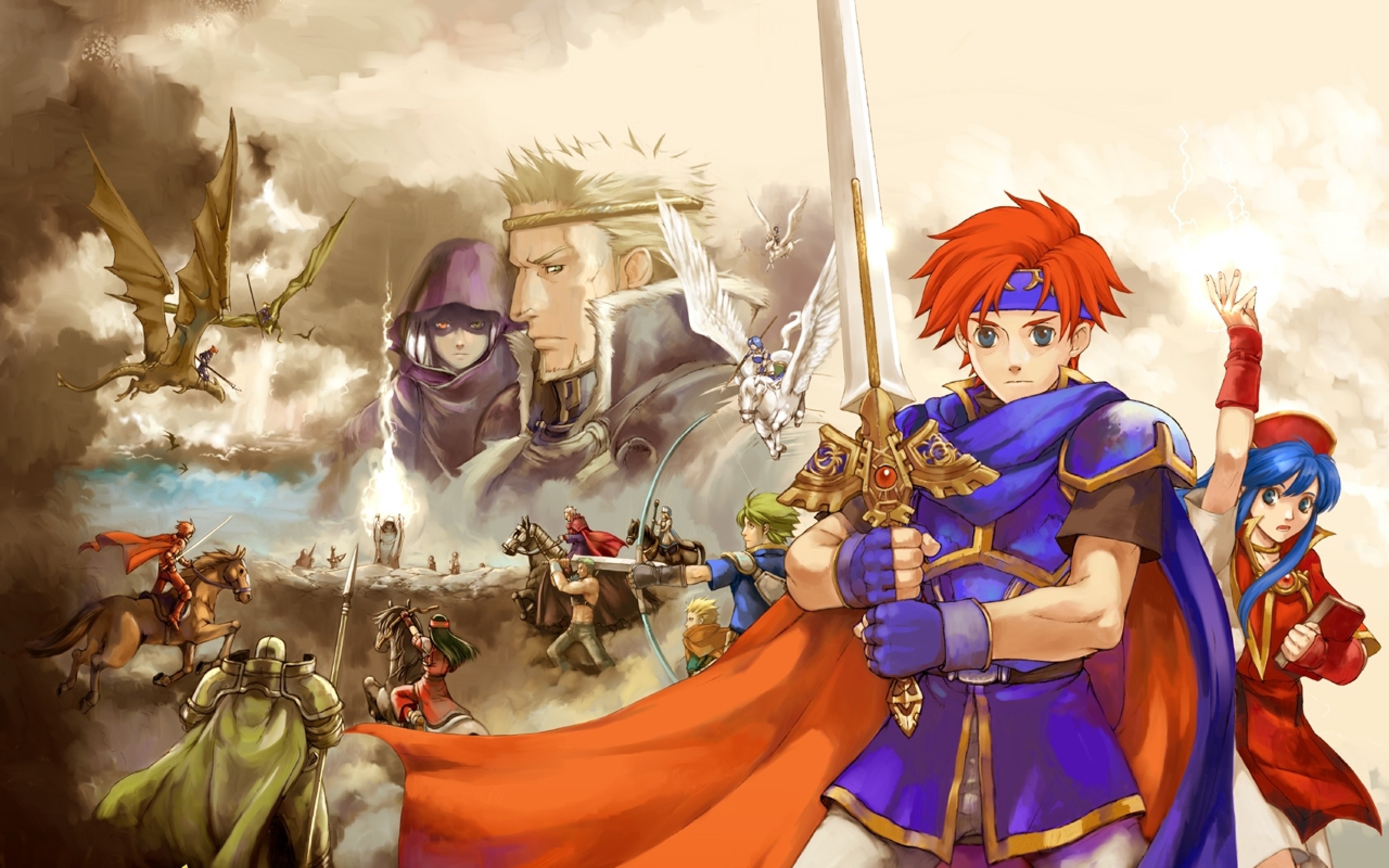 Fire Emblem Wallpaper Fire Emblem Fates Wallpapers - Fire Emblem Echoes Binding Blade - HD Wallpaper 