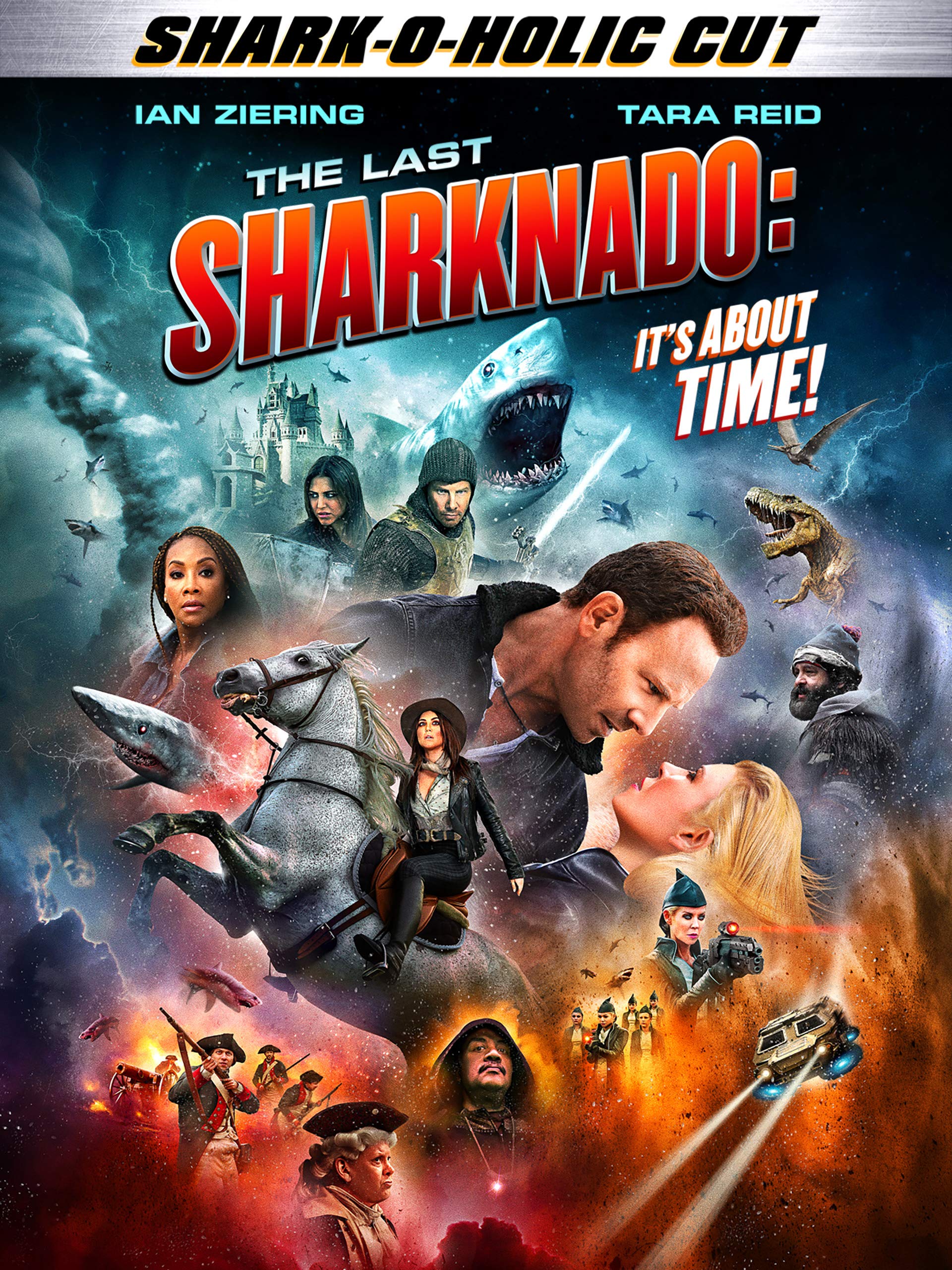 Last Sharknado It's About Time Dvd - HD Wallpaper 