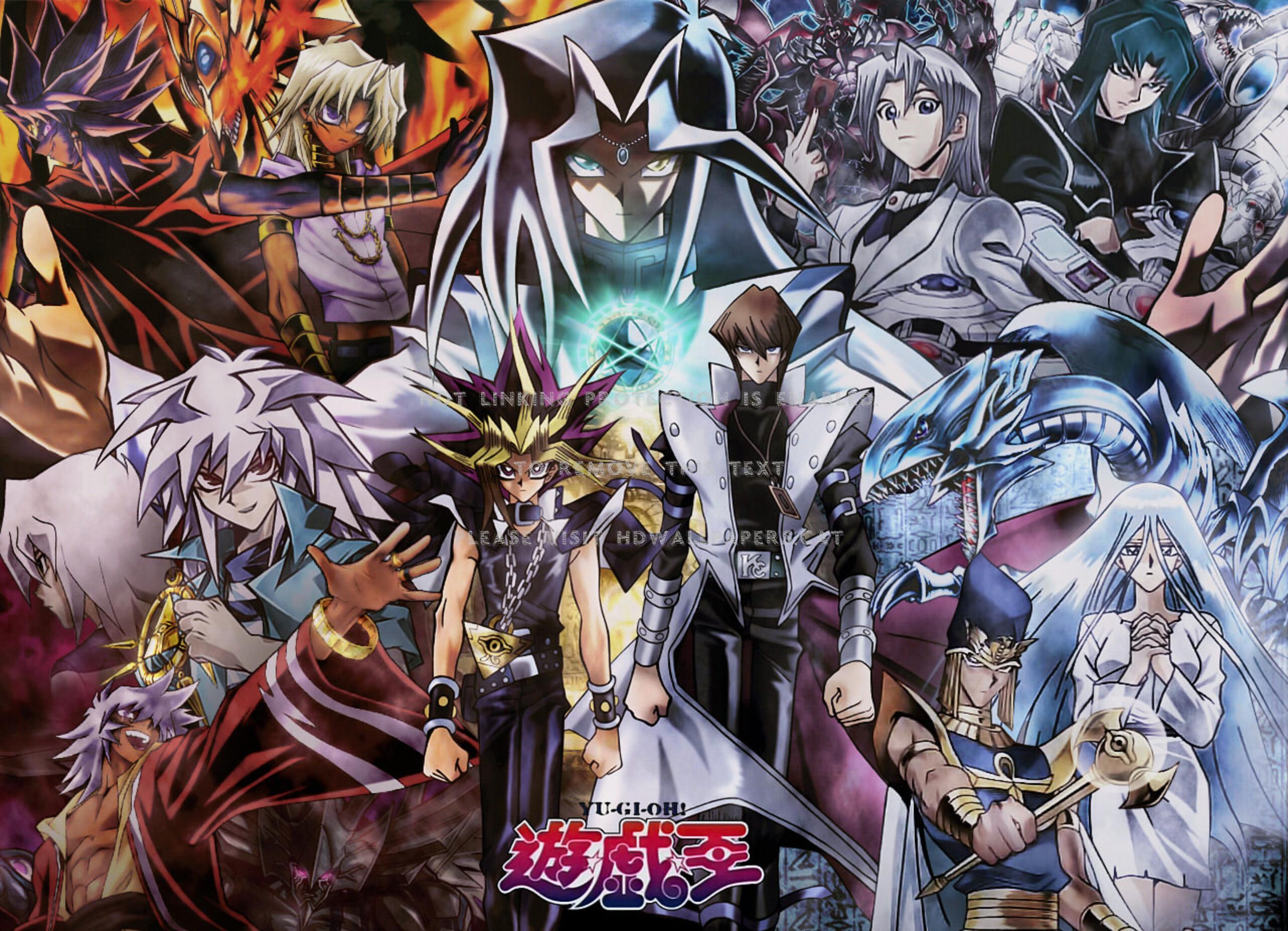 Yu Gi Oh Marik Ishtar Kisara Seto Kaiba - Yu Gi Oh Art - HD Wallpaper 
