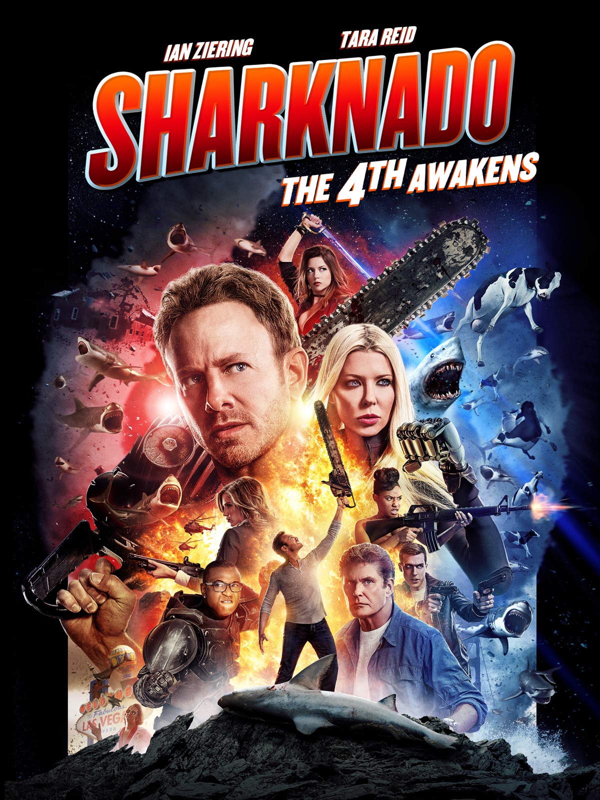 Sharknado The 4th Awakens - HD Wallpaper 
