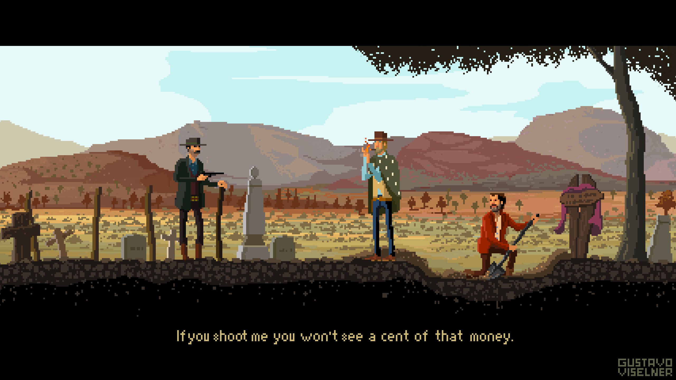 Those With Loaded Guns And Those Who Dig Wallpaper - Good The Bad And The Ugly Money - HD Wallpaper 