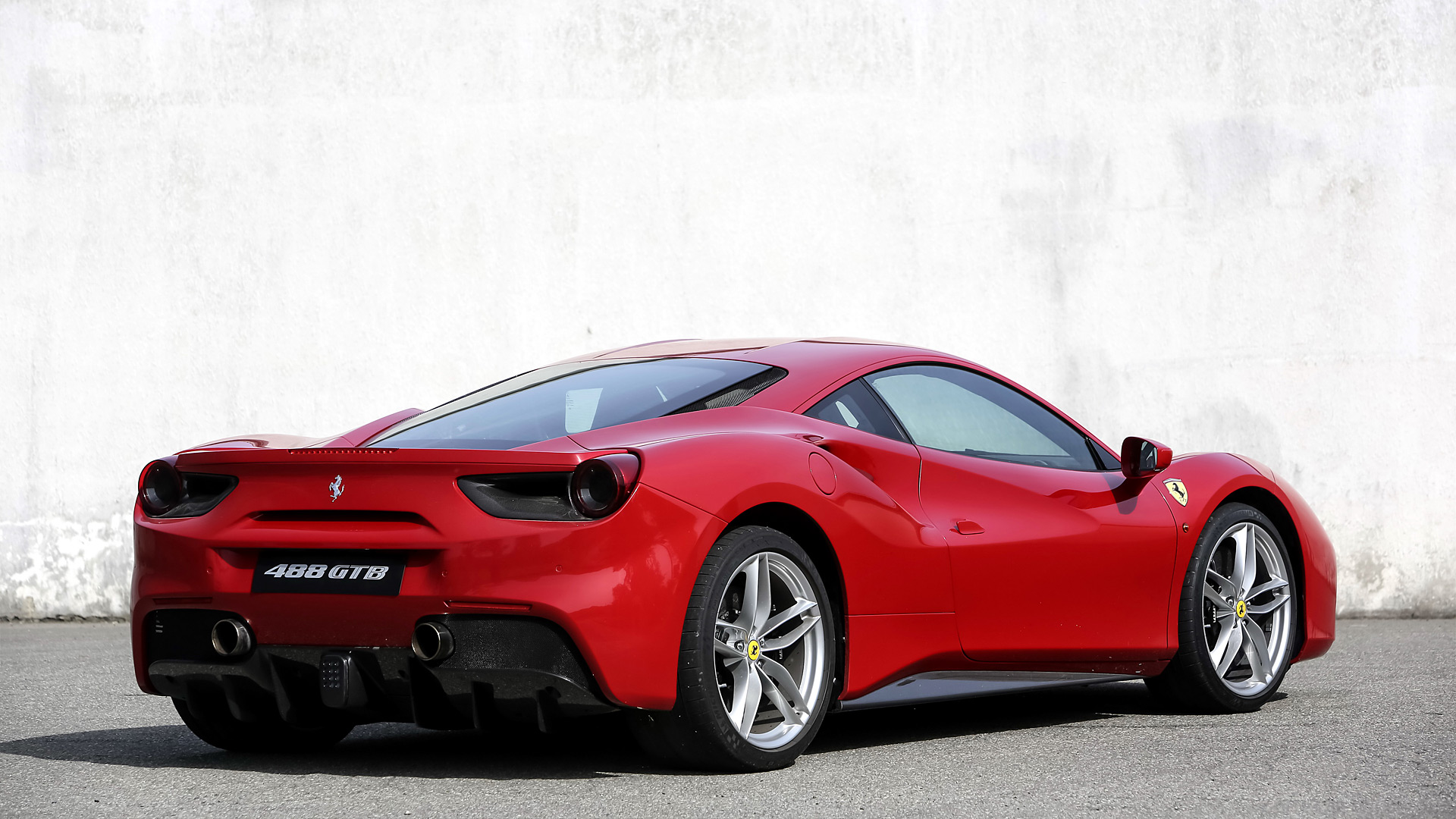 Ferrari 488 Gtb Wallpaper - HD Wallpaper 