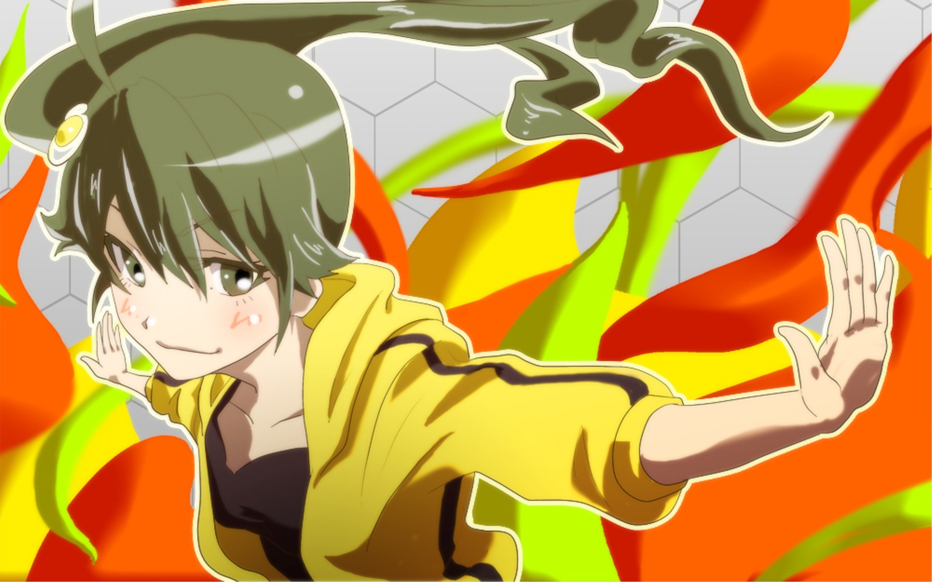 Bakemonogatari Nisemonogatari Wallpaper - イラスト 月 火 - HD Wallpaper 