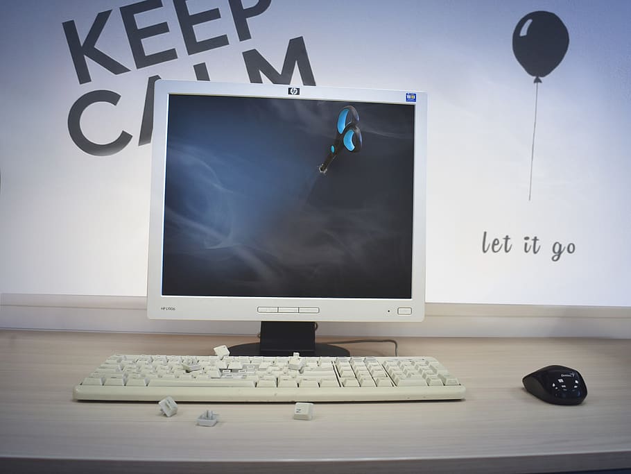 Pc, Programmer, Office, Stress, Monitor, Work, Computer, - HD Wallpaper 