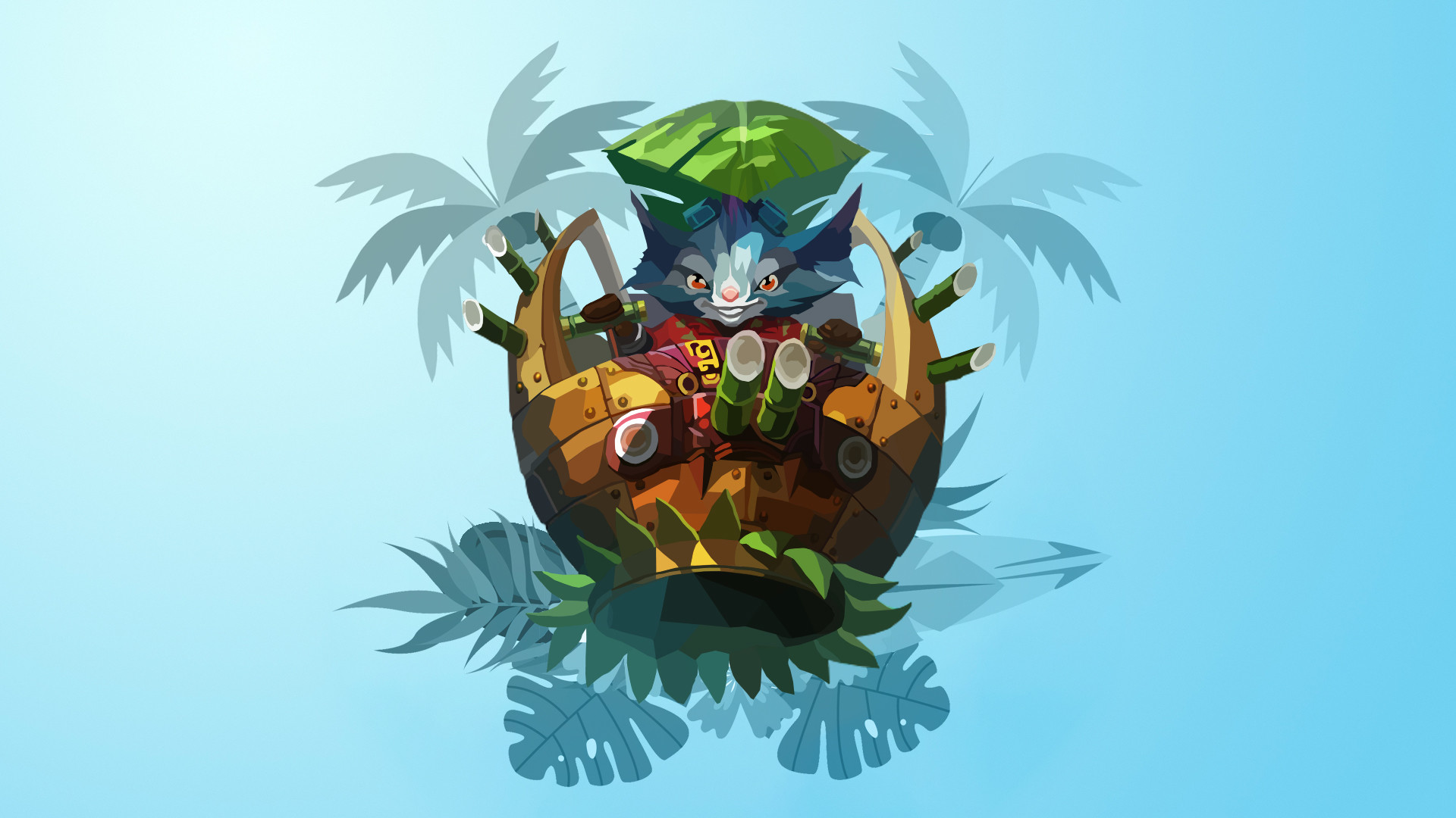 Rumble Fan Art - HD Wallpaper 