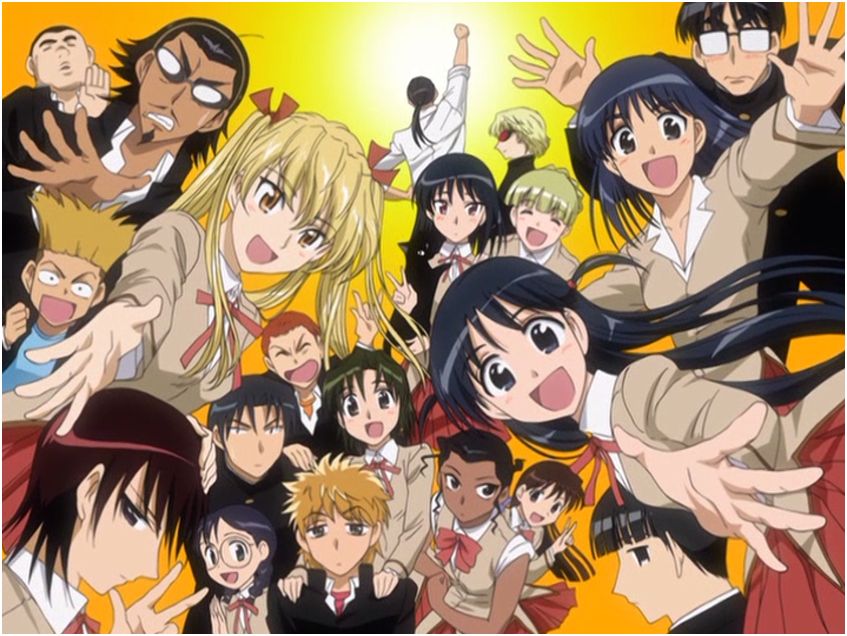 School Rumble Wallpaper - School Rumble - 847x636 Wallpaper - teahub.io