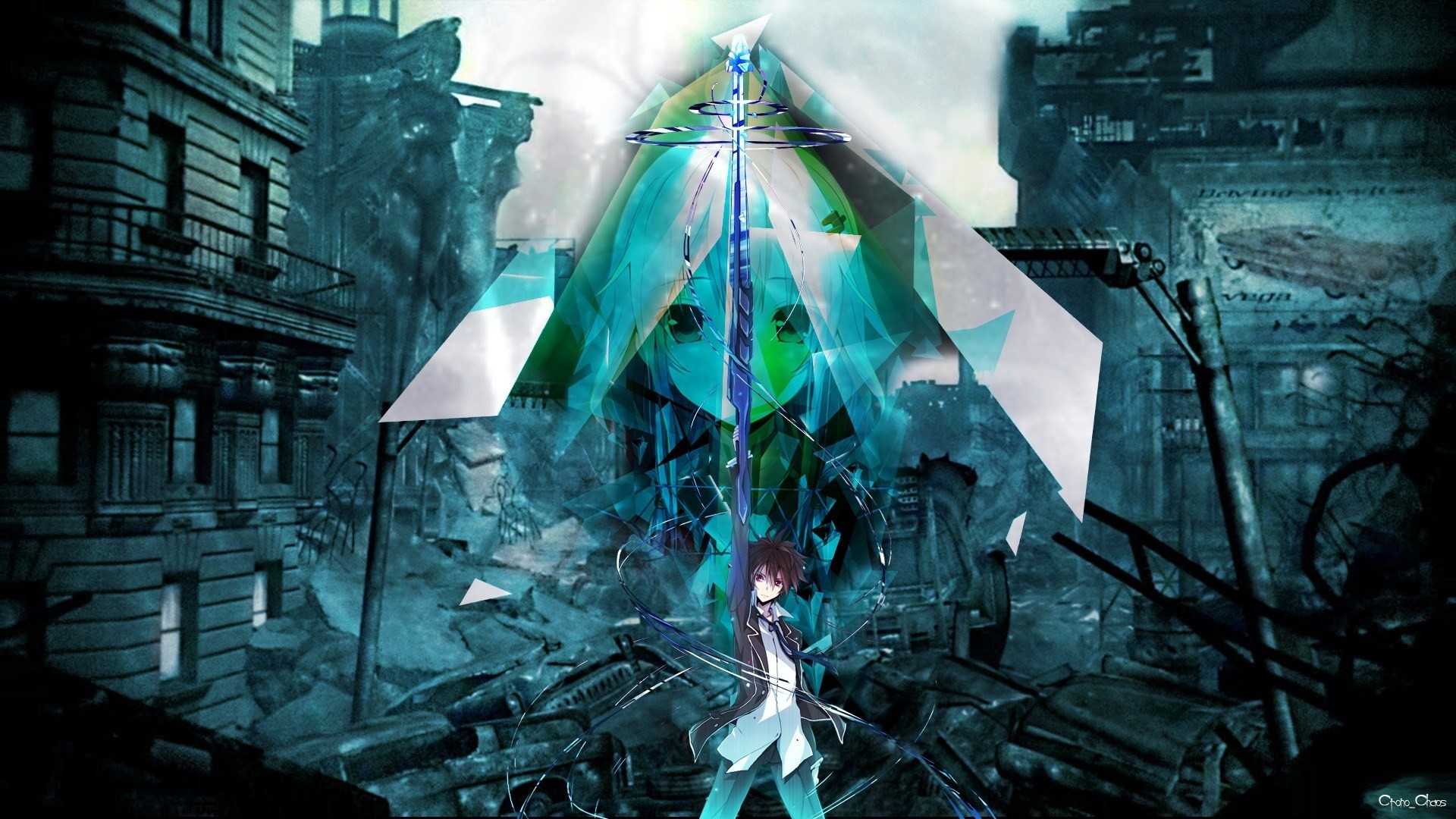 Anime Hd Wallpaper 4k Guilty Crown - HD Wallpaper 