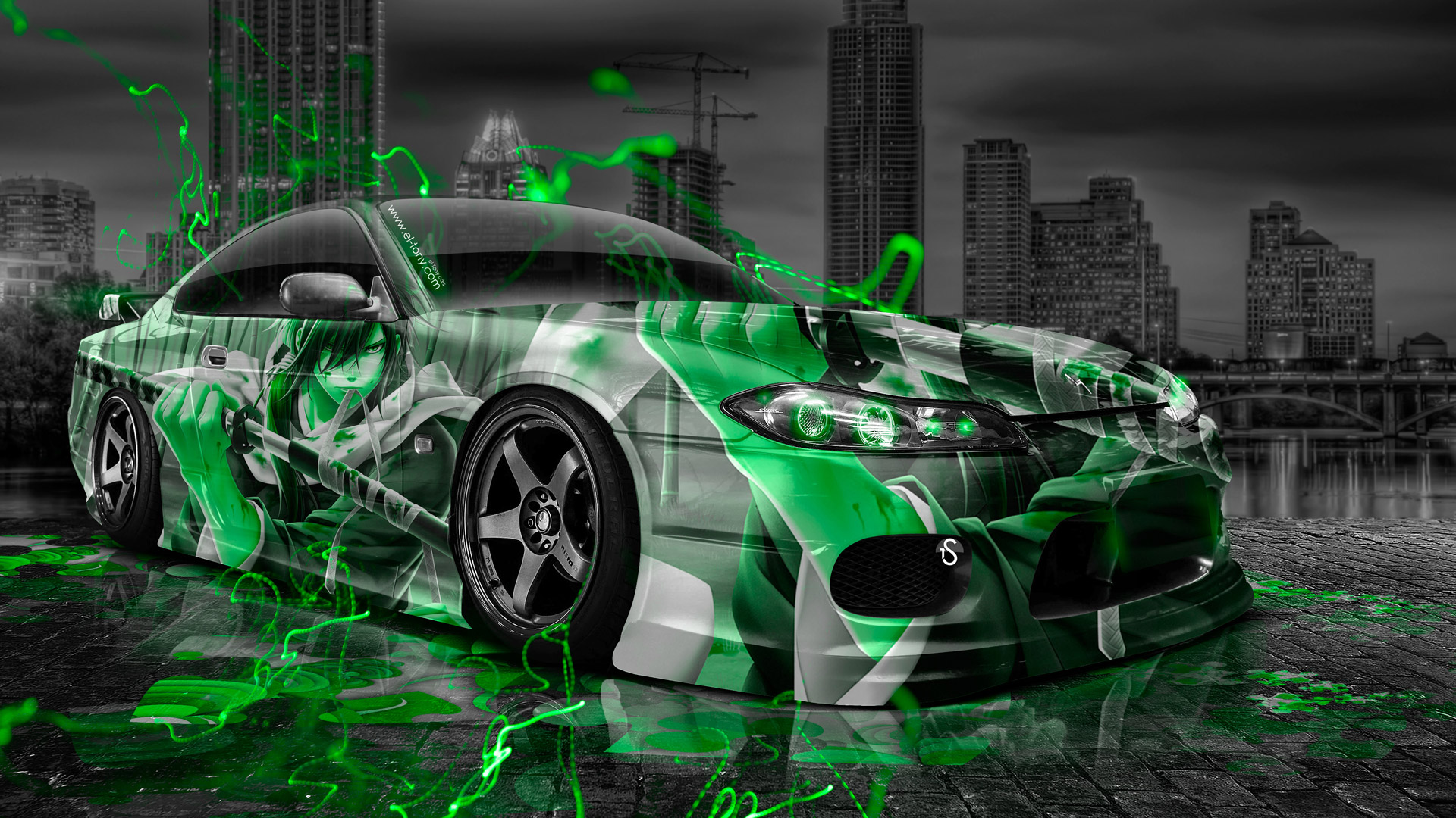 Nissan Silvia S15 Anime 19x1080 Wallpaper Teahub Io