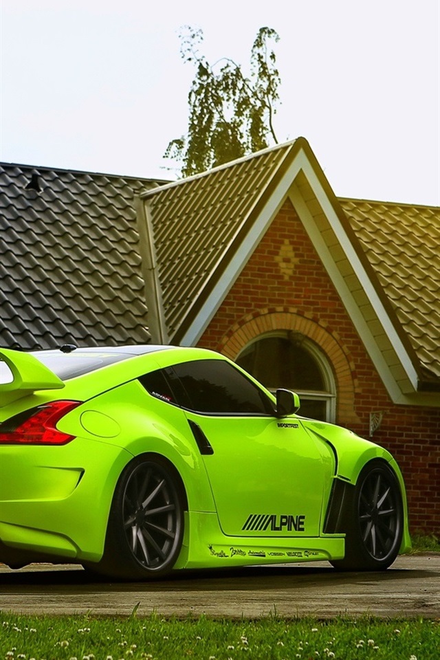 Background Iphon Nissan 370 - HD Wallpaper 