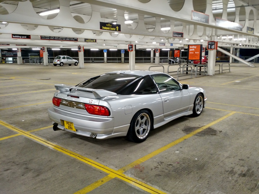 Silver 180sx Type X - HD Wallpaper 