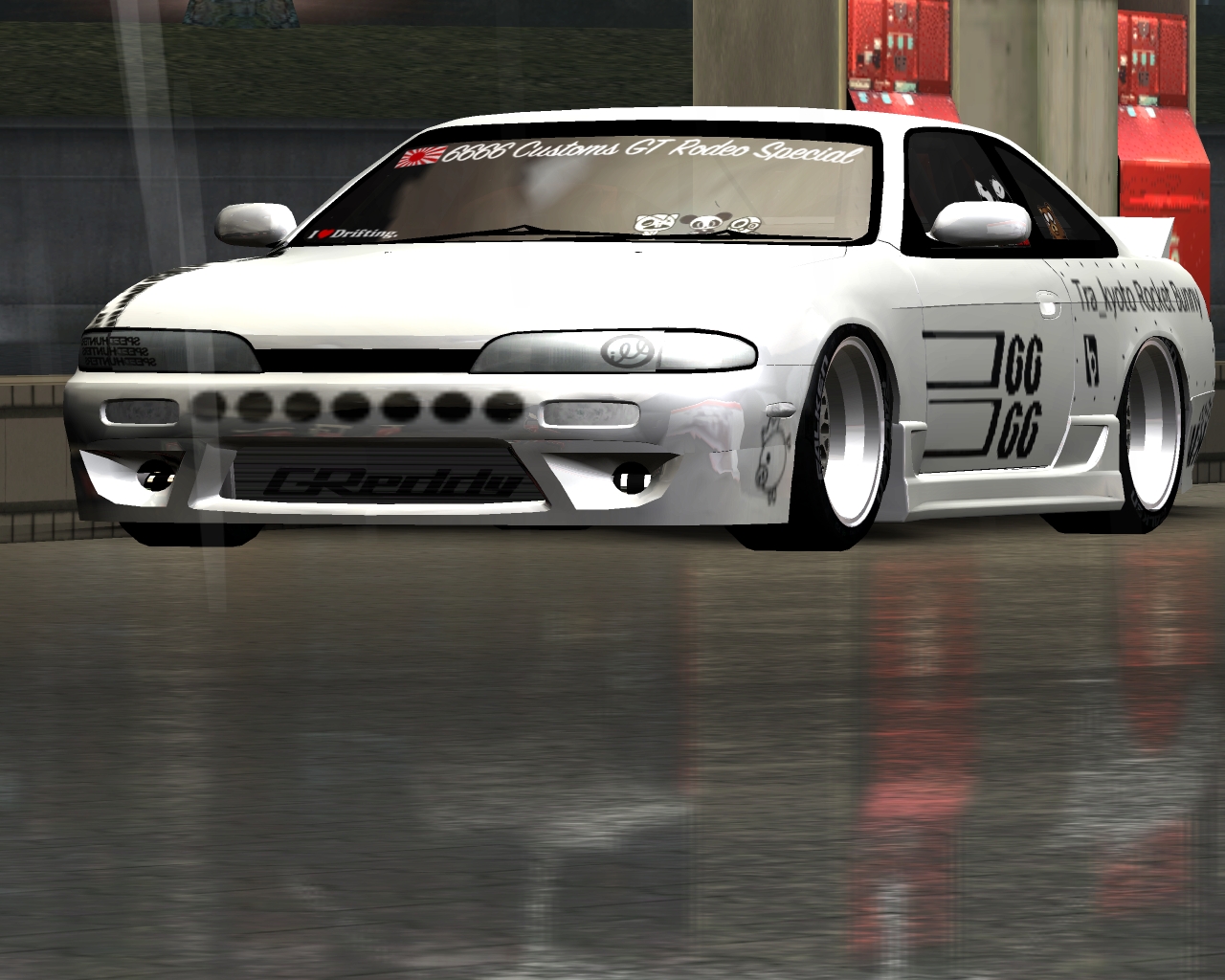 Nissan S14 Zenki Rocket Bunny - HD Wallpaper 