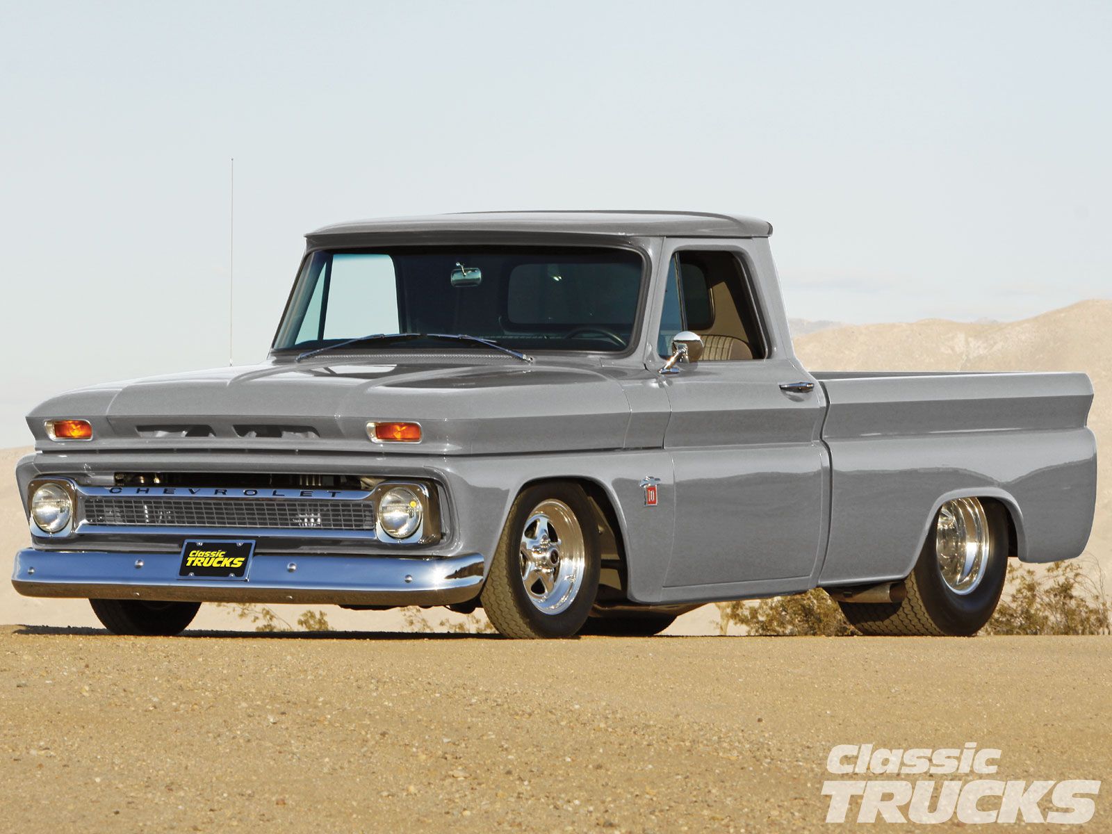 64 Chevy Truck Pro Street - HD Wallpaper 