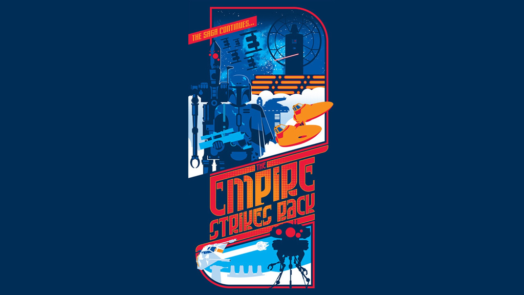 Star Wars The Empire Strikes Back Art - HD Wallpaper 