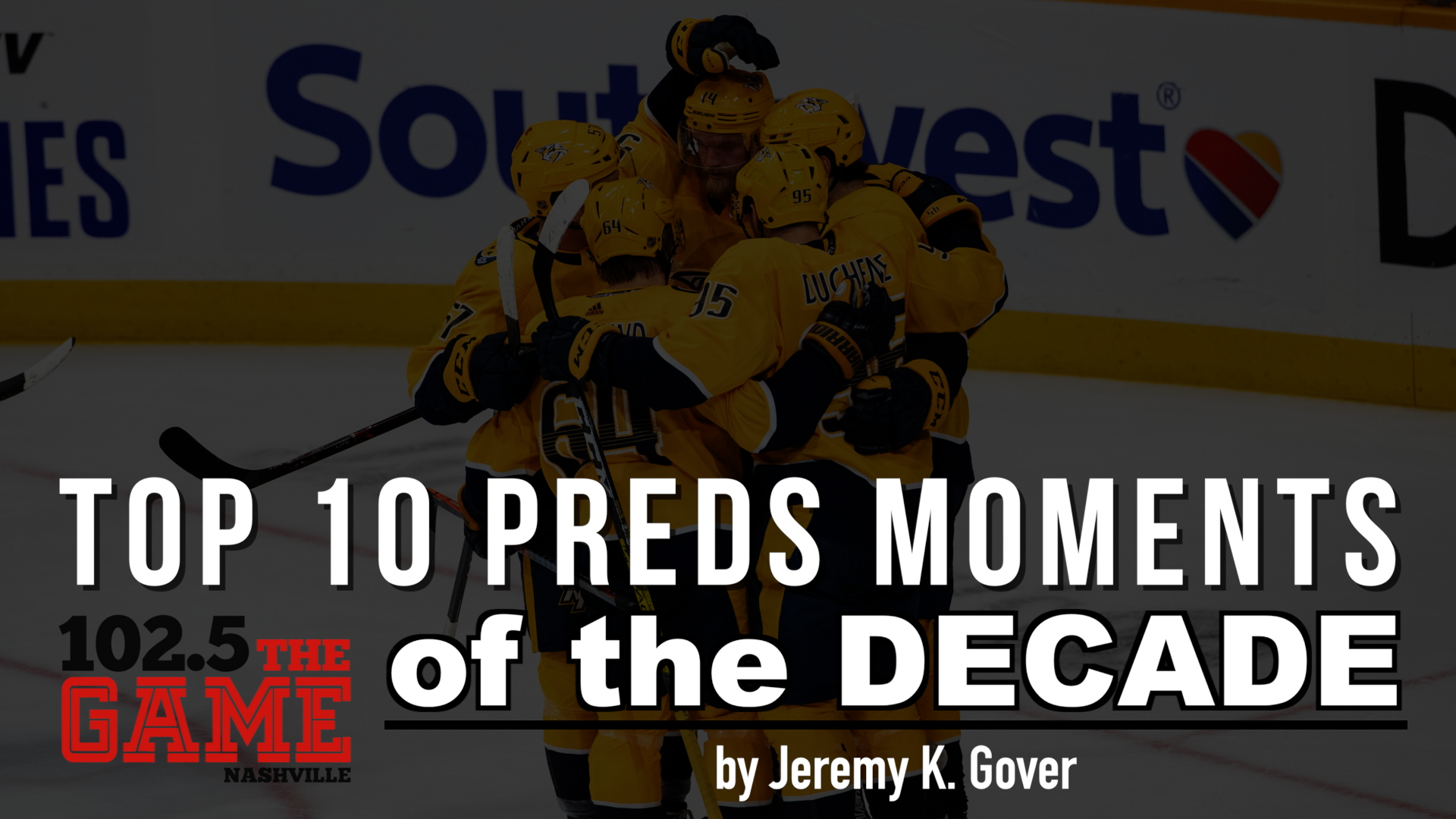 Top 10 Nashville Predators Moments Of The Decade - College Ice Hockey - HD Wallpaper 