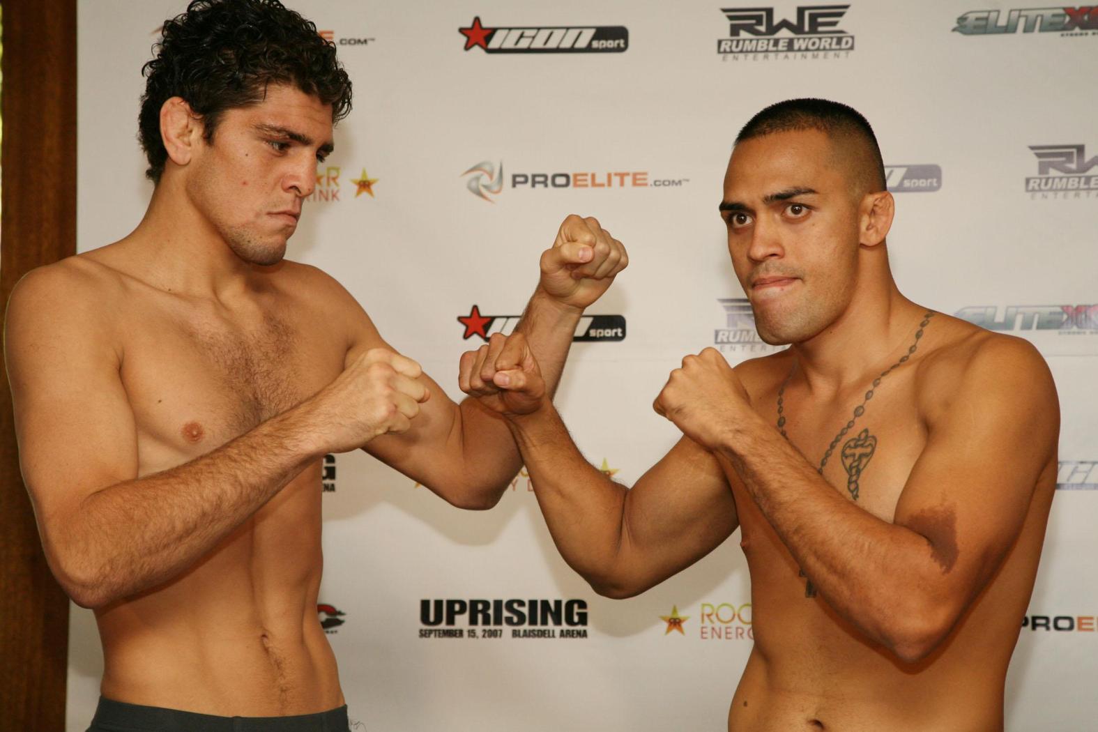 Nick Diaz Vs Aina Wi Nick Diaz And Rampage Jackson 1575x1050