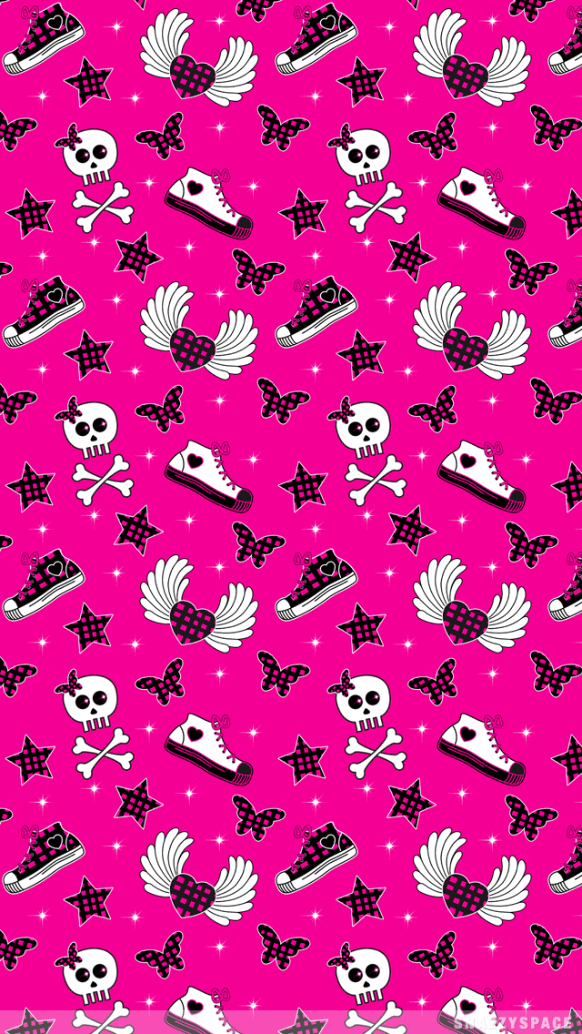 Backgrounds Emo Punk Iphone - HD Wallpaper 