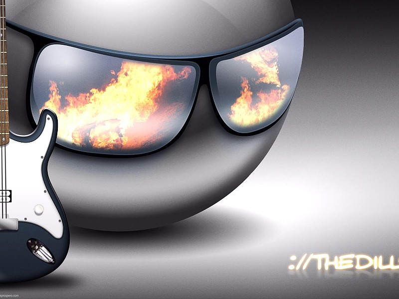 Rocker Smile Wallpaper - HD Wallpaper 