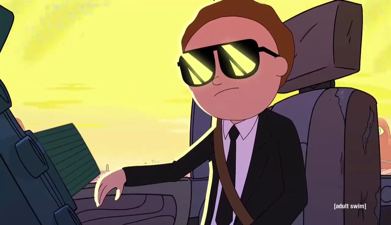 Rick And Morty Suit - HD Wallpaper 