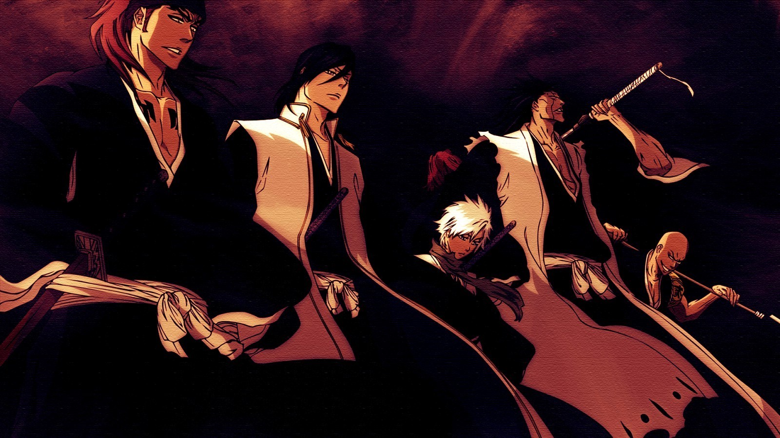 Kenpachi Zaraki Byakuya Kuchiki - HD Wallpaper 