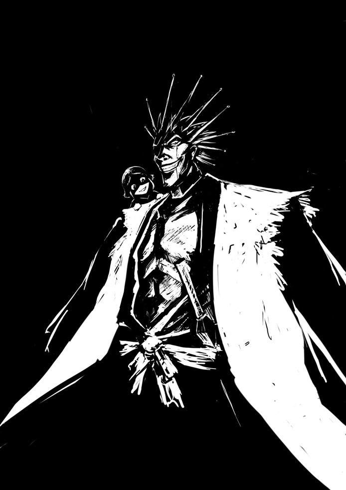 Kenpachi Zaraki - HD Wallpaper 