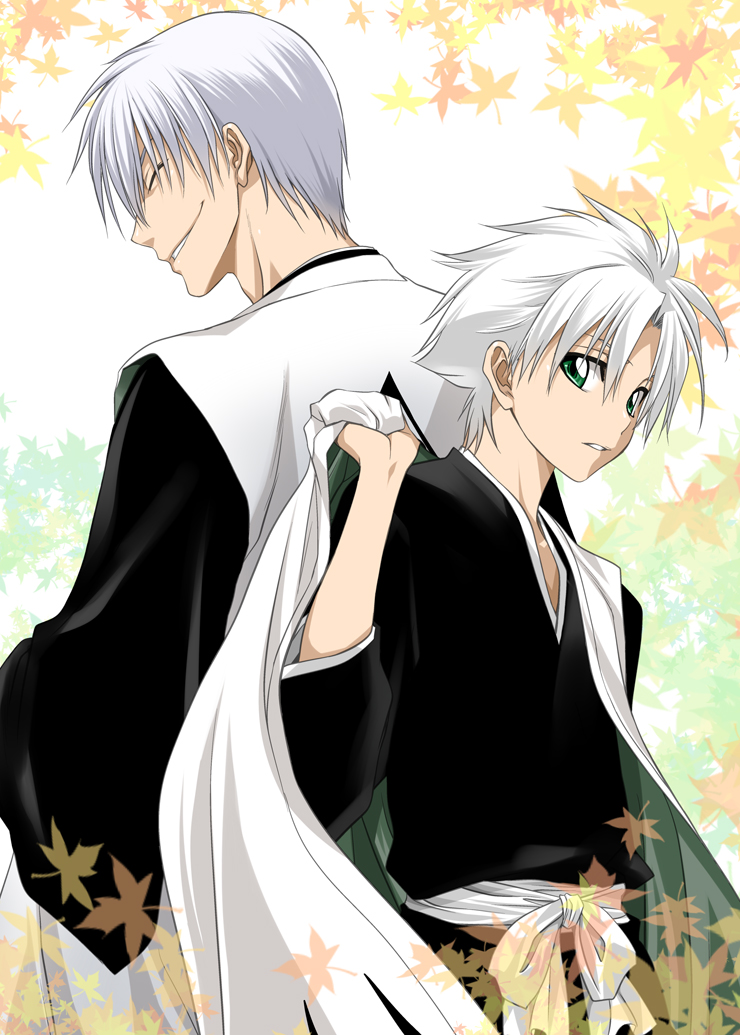 Toshiro Hitsugaya X Gin - HD Wallpaper 