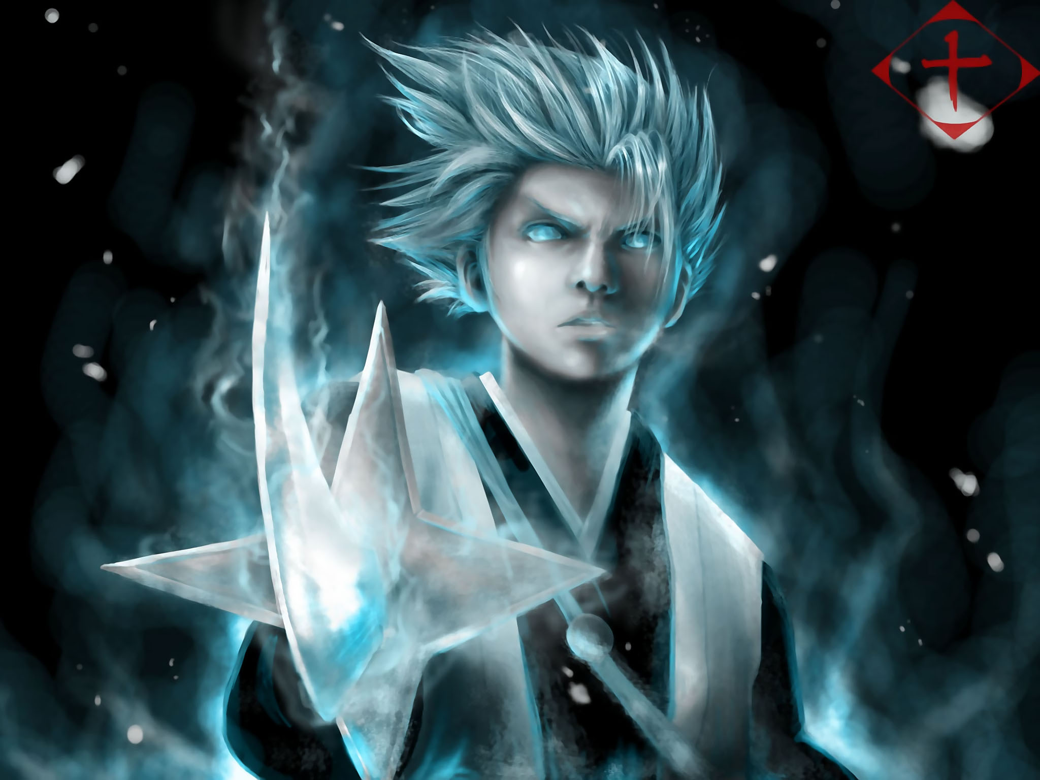 Bleach Realistic Art Hitsugaya - HD Wallpaper 