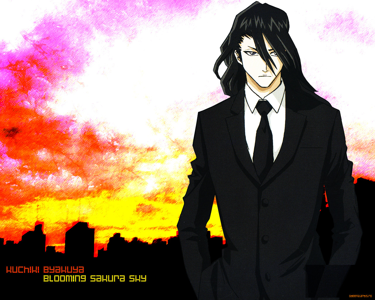 Kubo Tite, Studio Pierrot, Bleach, Byakuya Kuchiki - Bleach - HD Wallpaper 