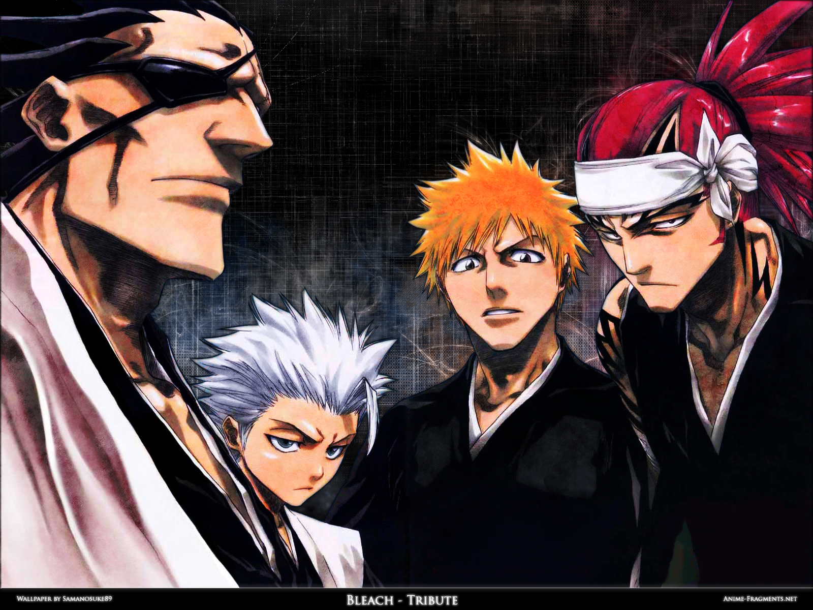 Abarai Renji All Male Bleach Hitsugaya Toushirou Kurosaki - Bleach - HD Wallpaper 