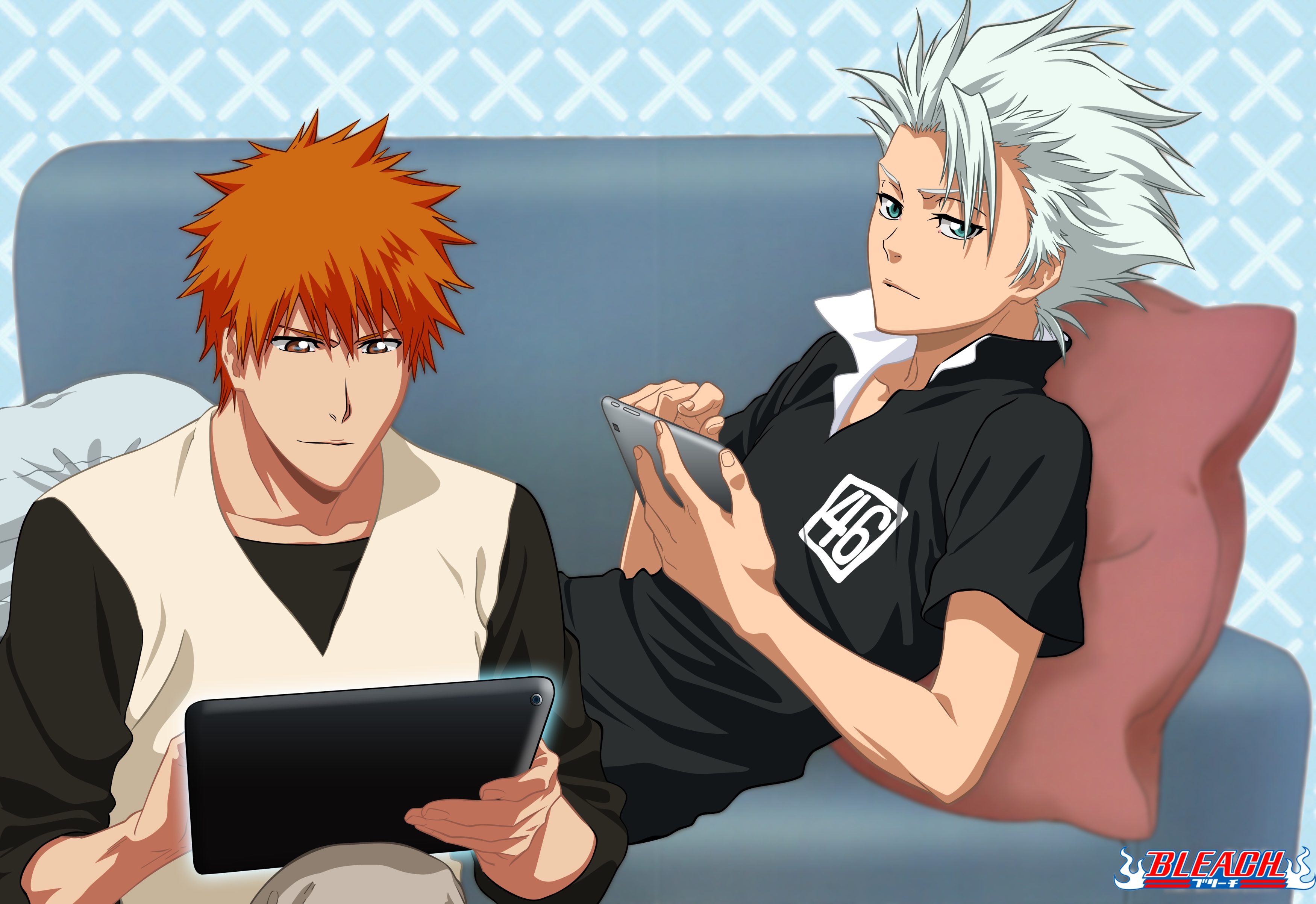 Toshiro Hitsugaya And Ichigo - HD Wallpaper 