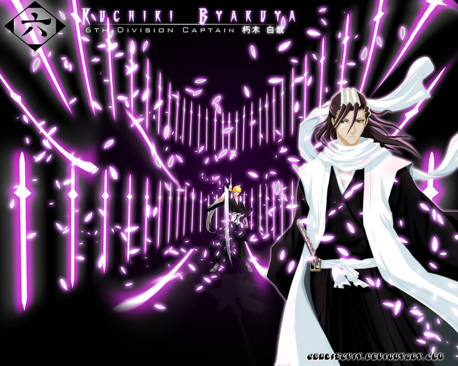 Bleach - Byakuya - Wallpaper Hot - Kuchiki Byakuya Bankai - HD Wallpaper 