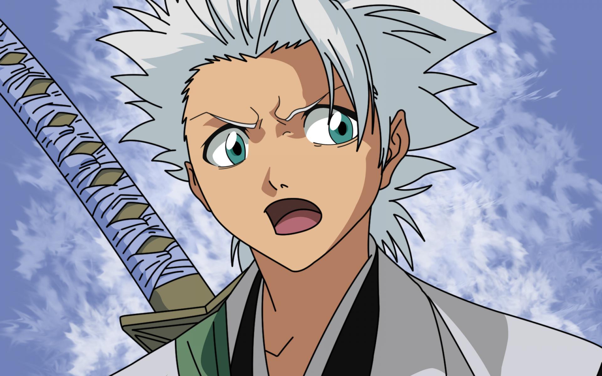 Bleach Toshiro Hitsugaya - HD Wallpaper 